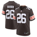 Cleveland Browns Myles Harden Brown Team Game Jersey