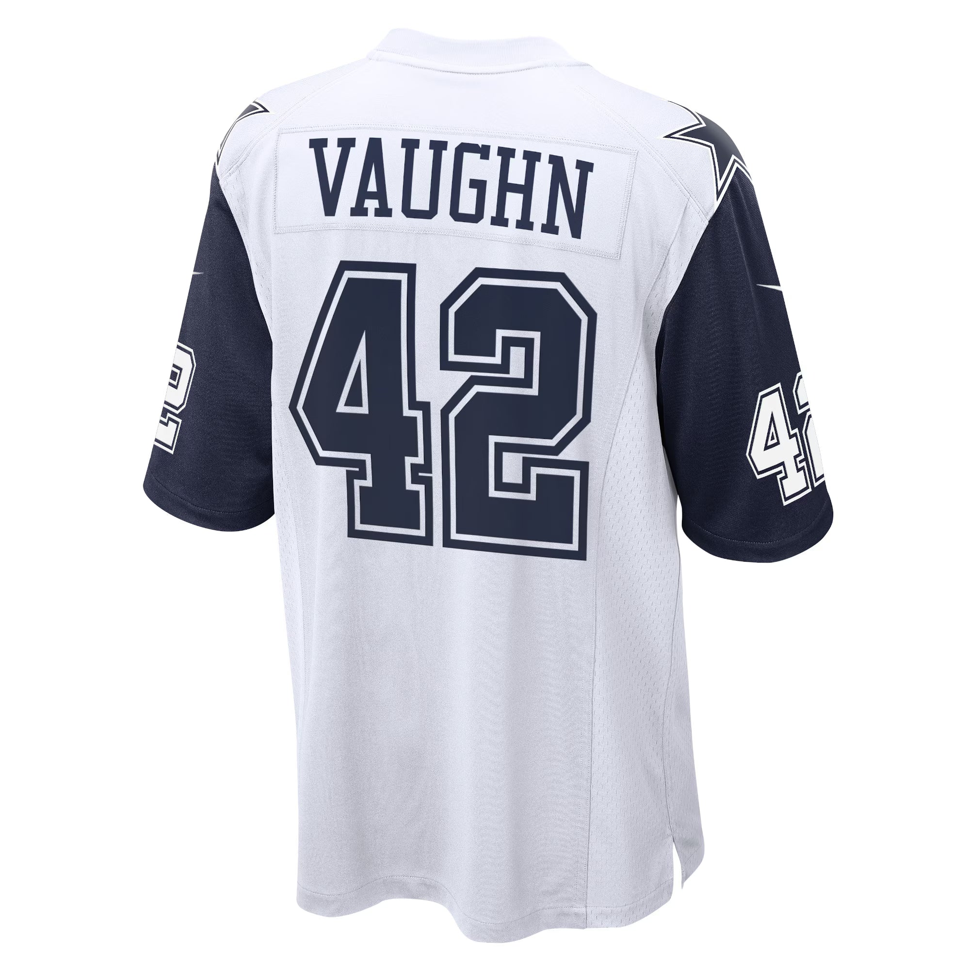 Dallas Cowboys Deuce Vaughn White Alternate Game Team Jersey
