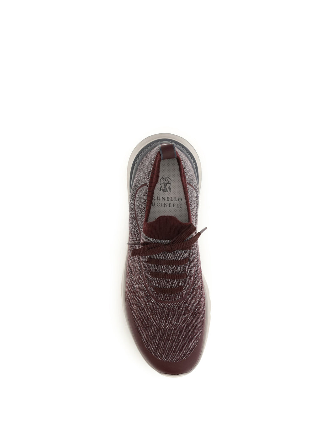 Brunello Cucinelli Men Techno Cotton Knit Sneakers Runners