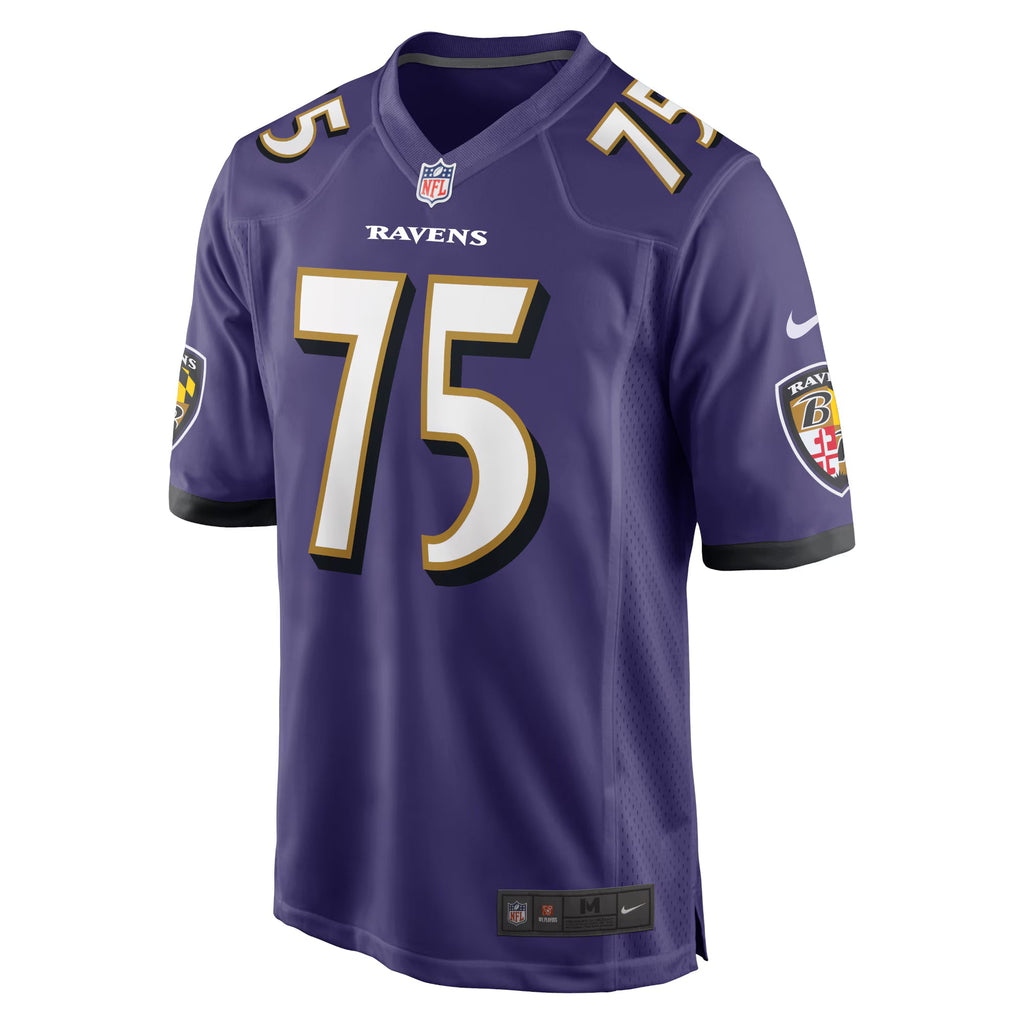 Baltimore Ravens Jonathan Ogden Purple Retired Player Game Jersey