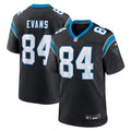 Carolina Panthers Mitchell Evans Black Team Game Jersey