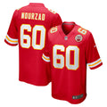Kansas City Chiefs Hunter Nourzad Red Game Jersey