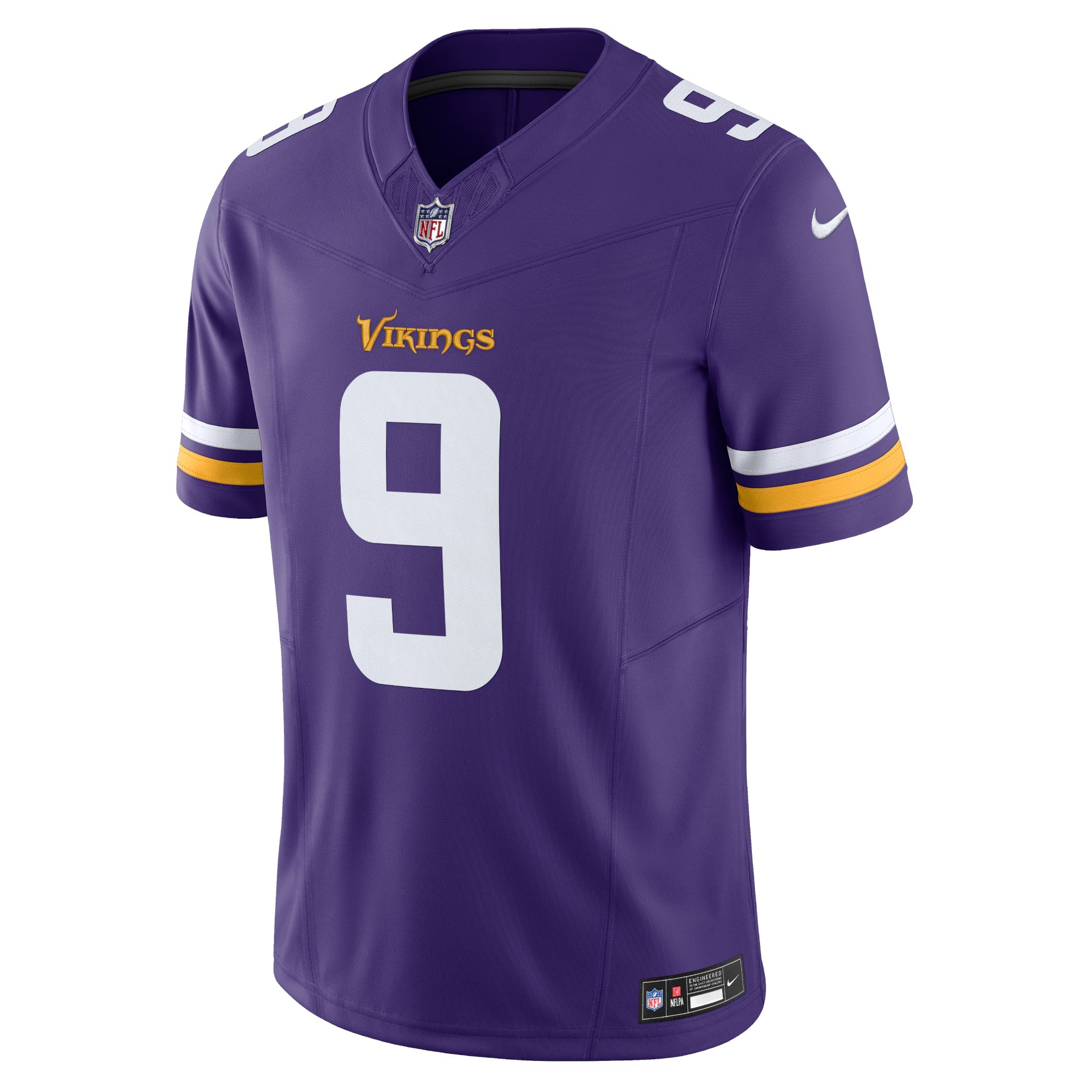 Minnesota Vikings J.J. McCarthy Purple Vapor F.U.S.E. Limited Jersey