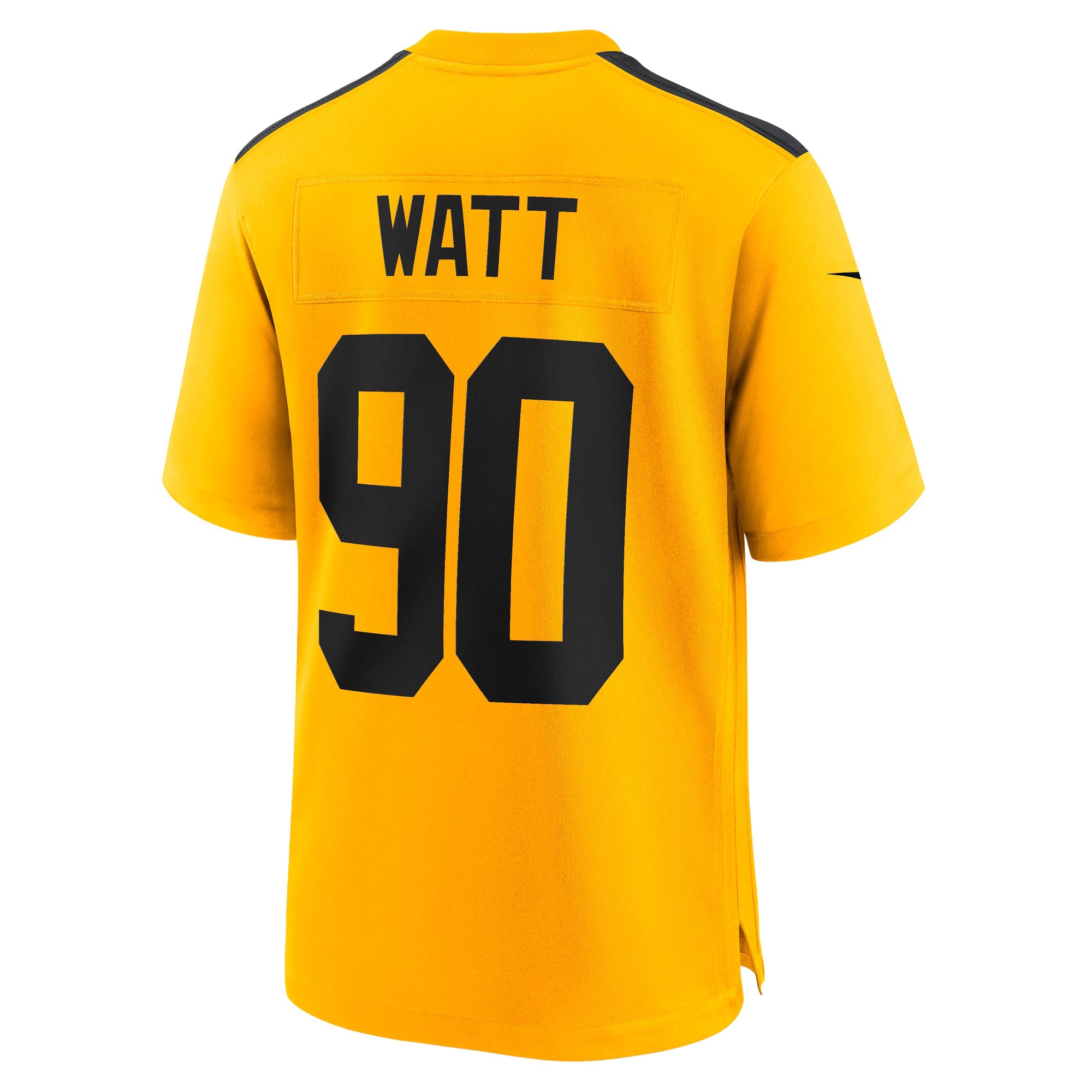 Pittsburgh Steelers T.J. Watt Gold Alternate 1933 Throwback Game Jersey