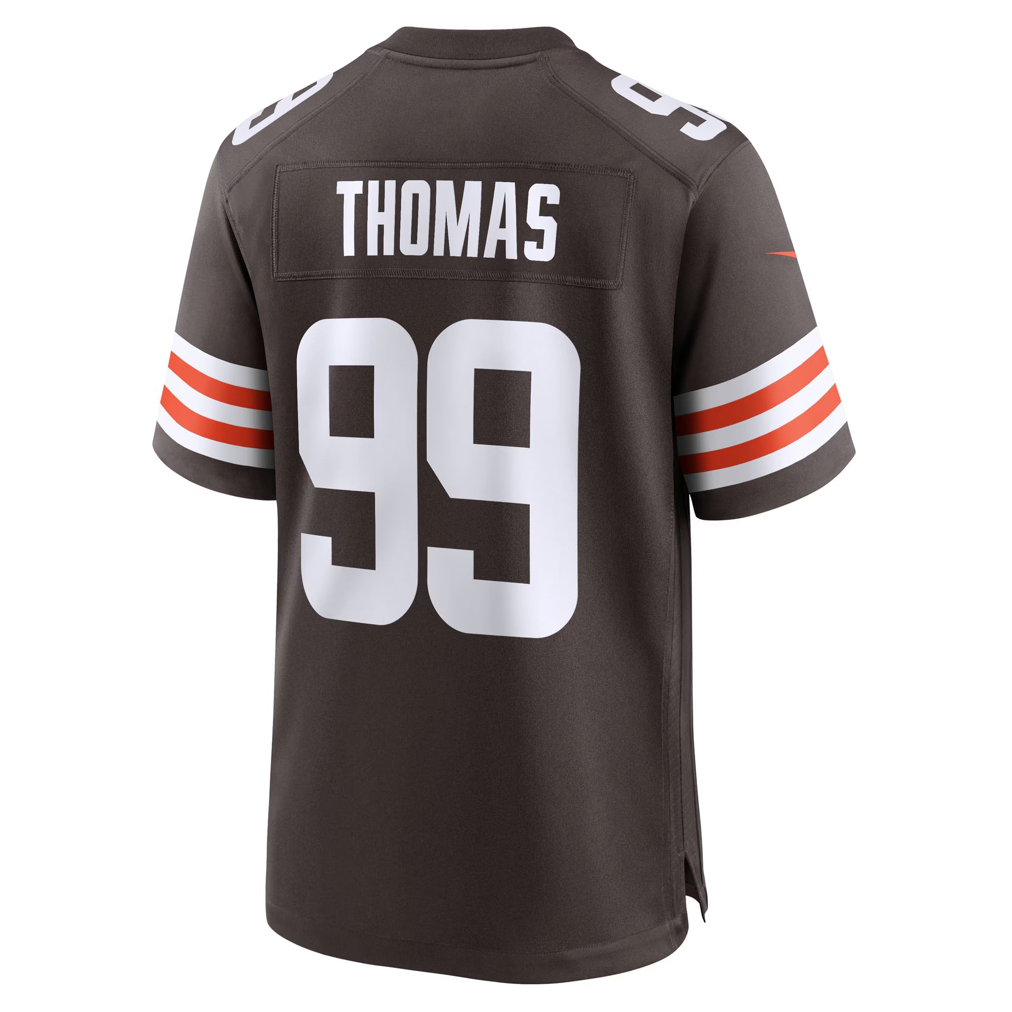 Cleveland Browns Cameron Thomas Brown Team Game Jersey