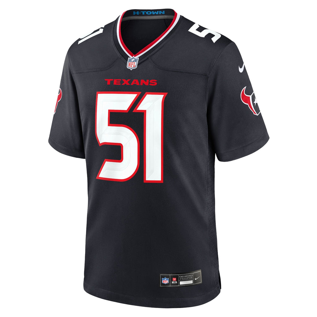 Houston Texans Will Anderson Jr. Navy Game Jersey