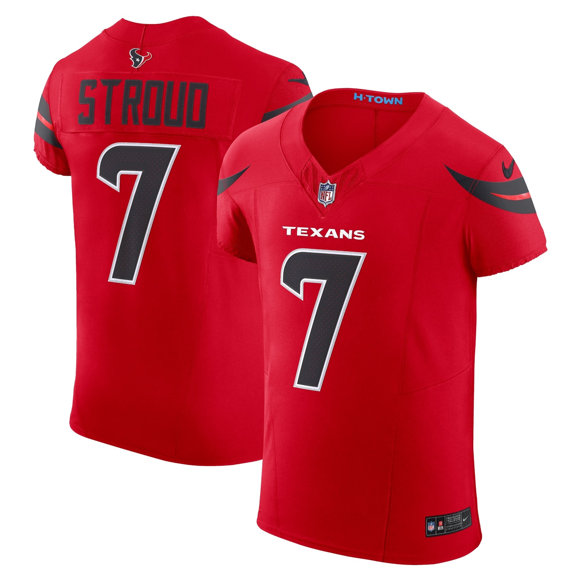Houston Texans C.J. Stroud Red Alternate Vapor F.U.S.E. Elite Jersey
