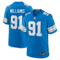 Detroit Lions Tyleik Williams Blue Team Game Jersey