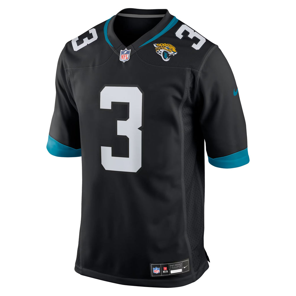Jacksonville Jaguars Jakobi Meyers Black Alternate Game Jersey