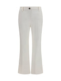 Brunello Cucinelli Women Slim Flared Pants