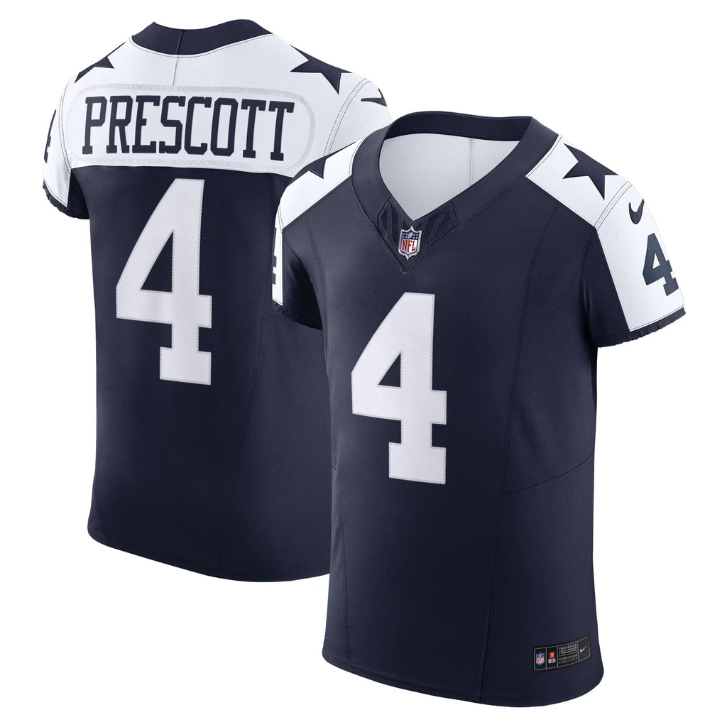 Dallas Cowboys Dak Prescott Navy Alternate Vapor F.U.S.E. Elite Jersey