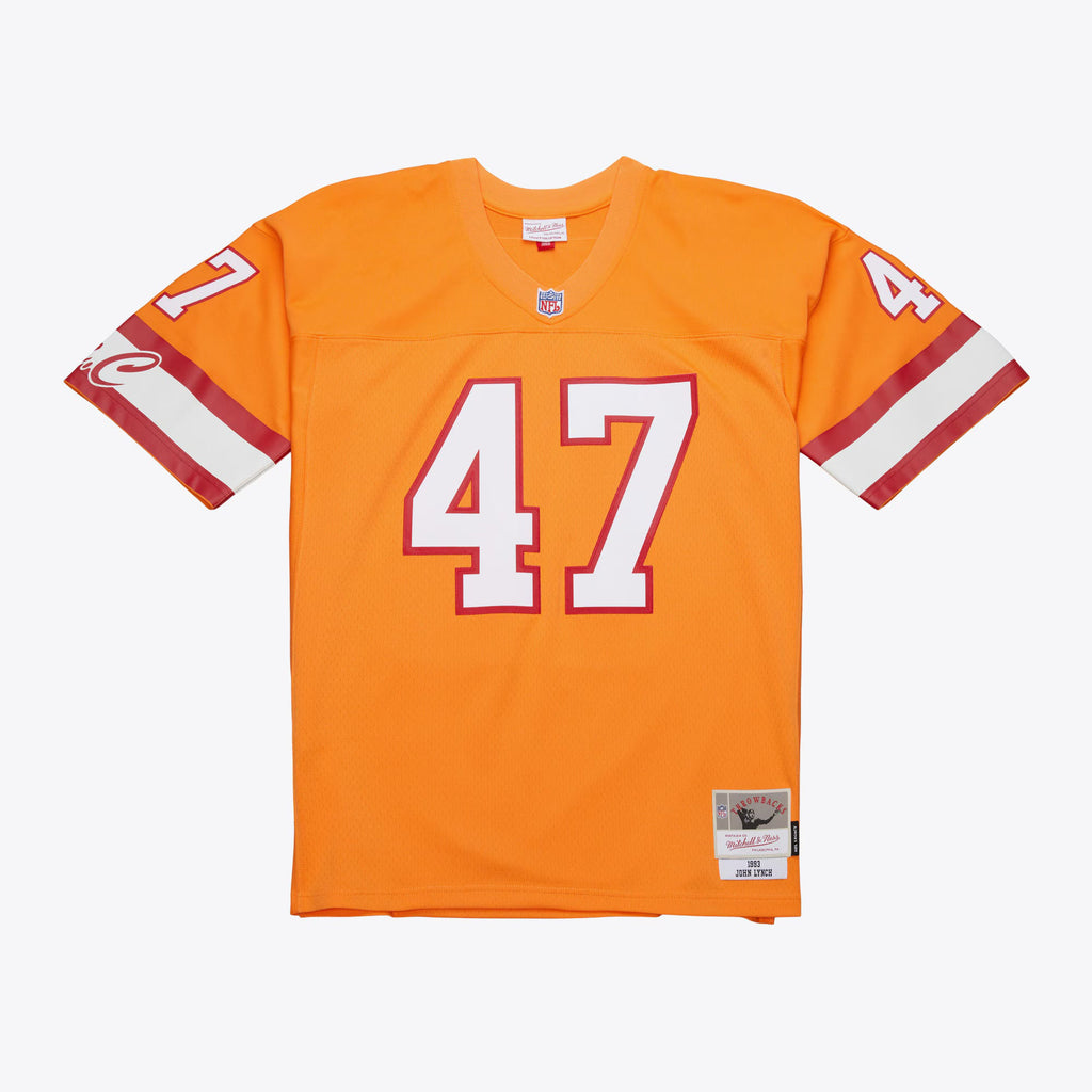 Tampa Bay Buccaneers John Lynch Mitchell & Ness Orange 1993 Legacy Replica Jersey