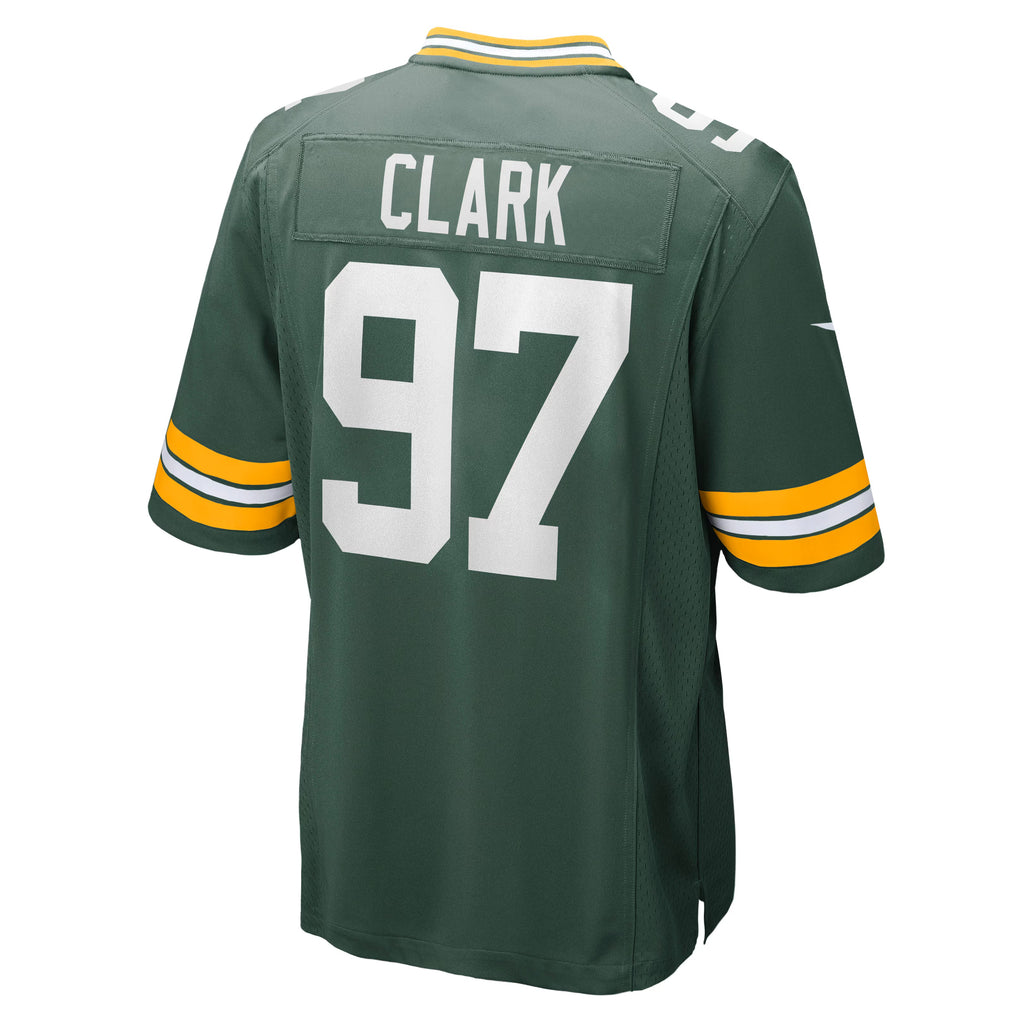 Green Bay Packers Kenny Clark Green Game Jersey
