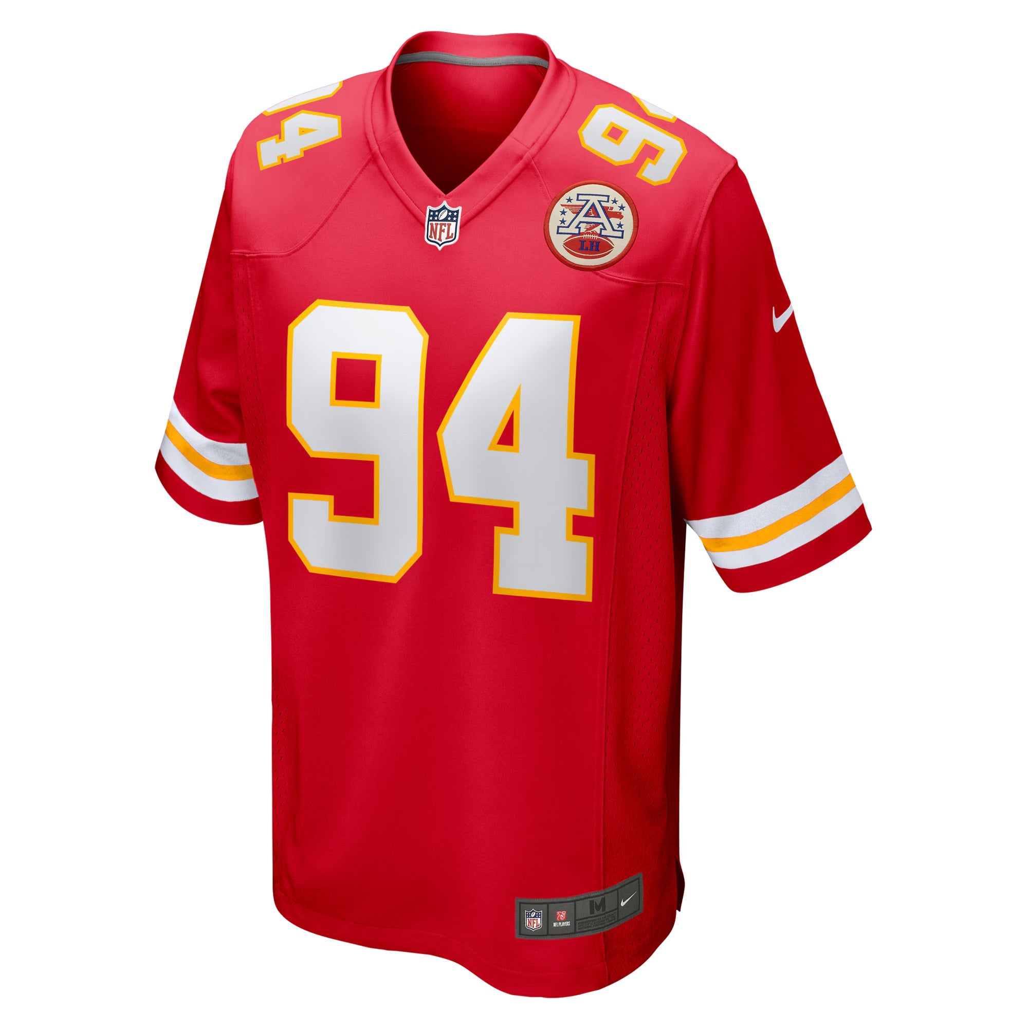 Kansas City Chiefs Malik Herring Red Team Game Player Jersey
