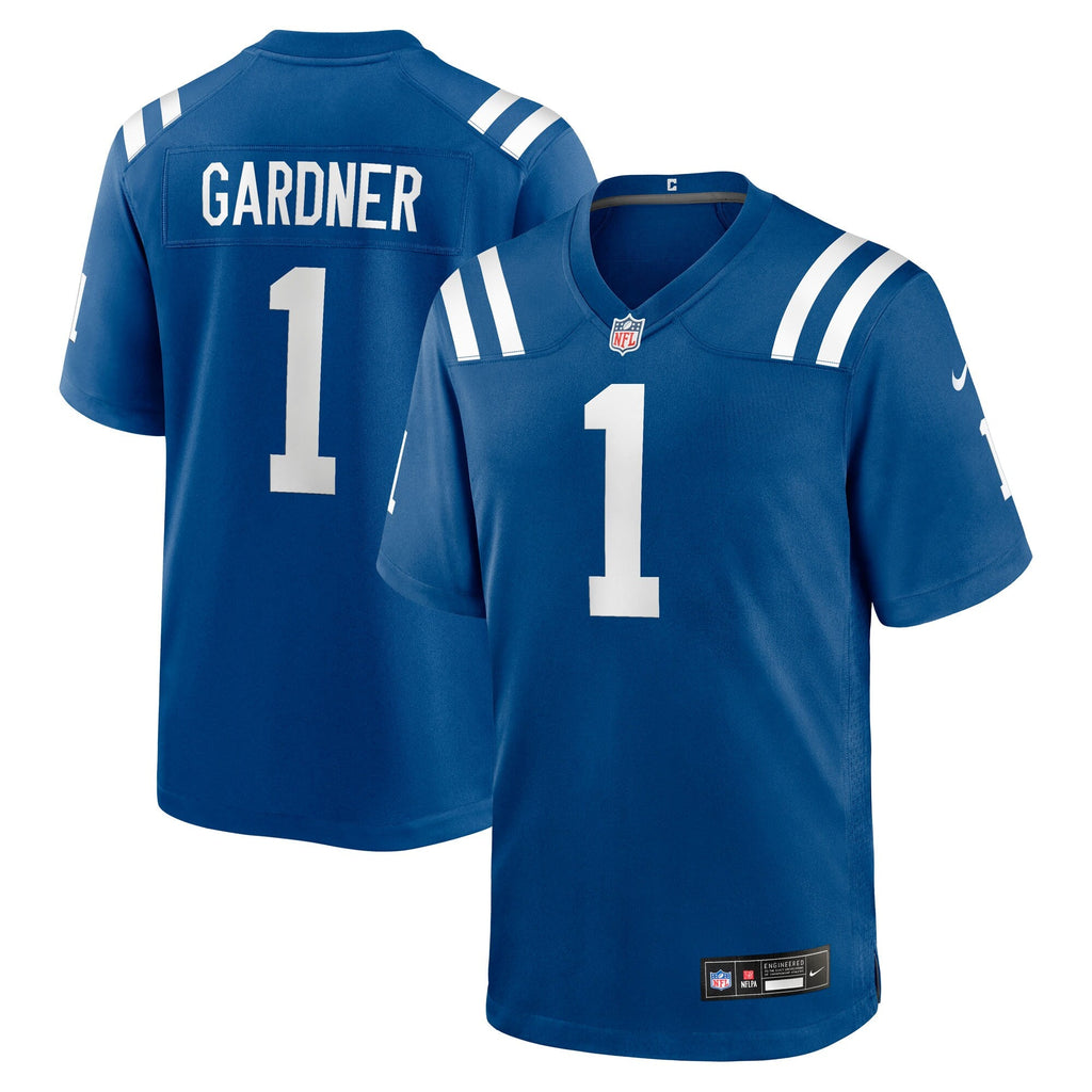 Indianapolis Colts Ahmad Sauce Gardner Royal Team Game Jersey