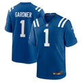 Indianapolis Colts Ahmad Sauce Gardner Royal Team Game Jersey