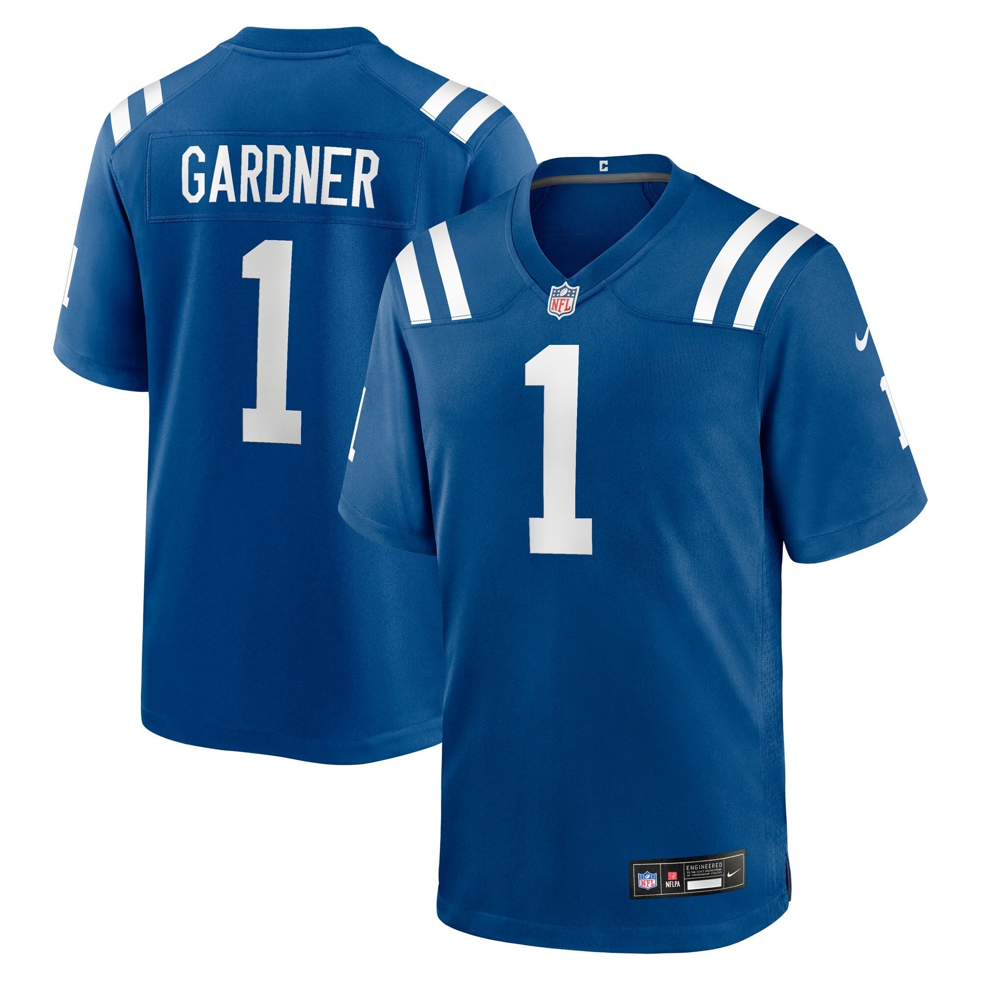 Indianapolis Colts Ahmad Sauce Gardner Royal Team Game Jersey