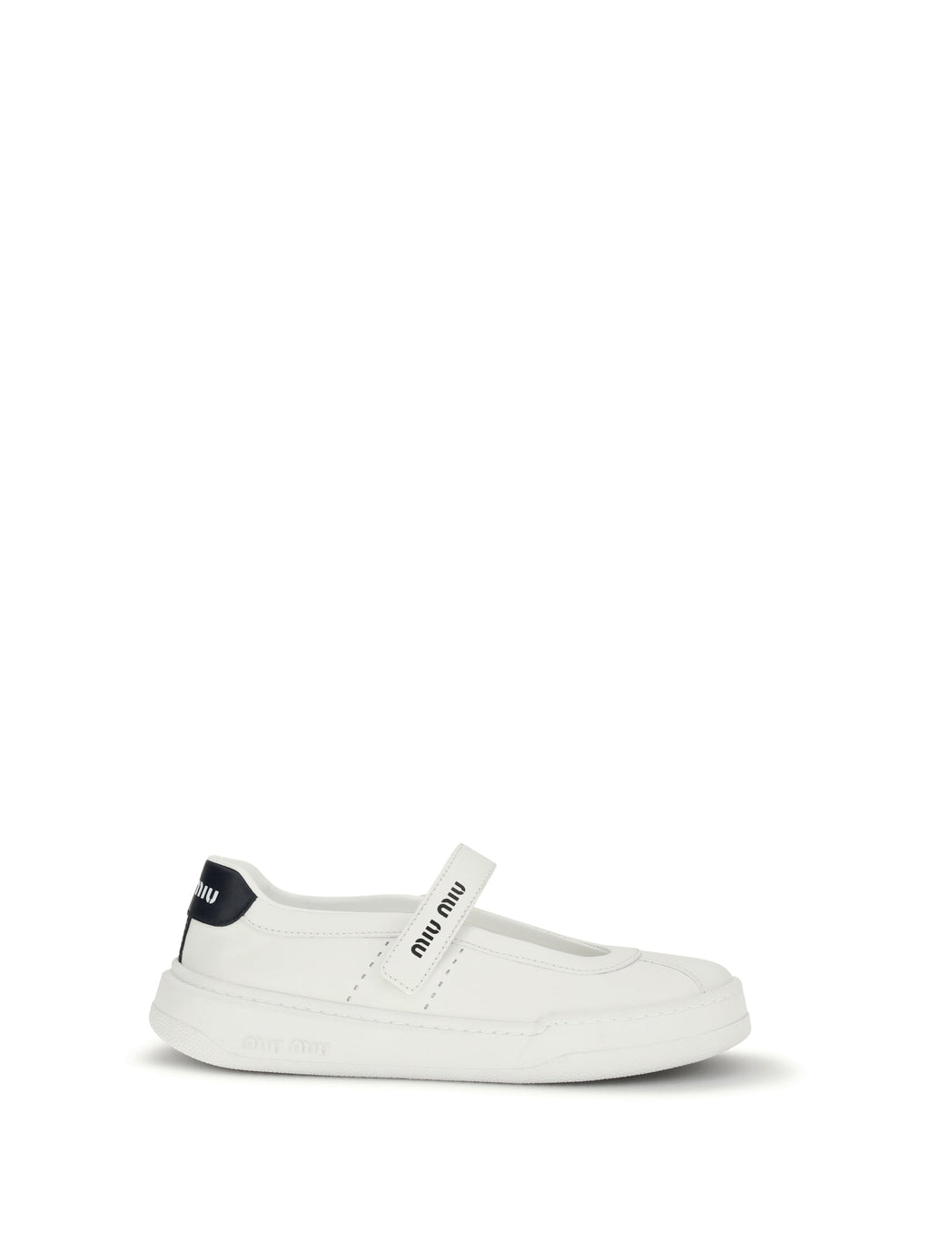 Miu Miu Women Leather Ballerinas Sneakers