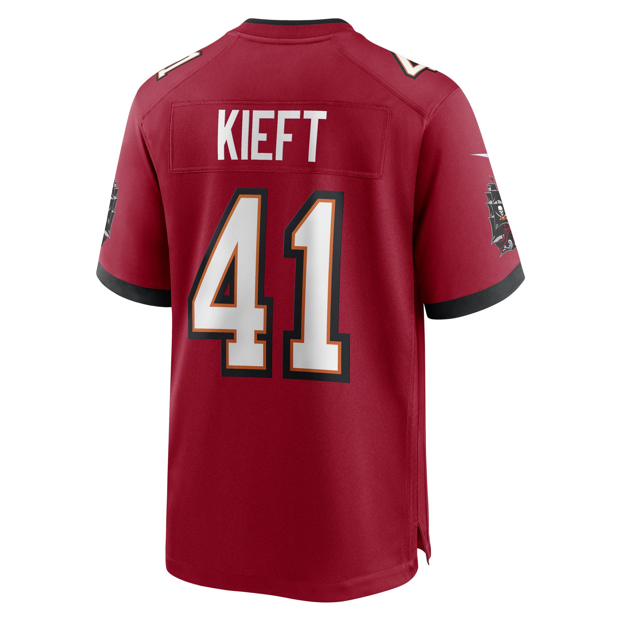 Tampa Bay Buccaneers Ko Kieft Red Game Player Jersey