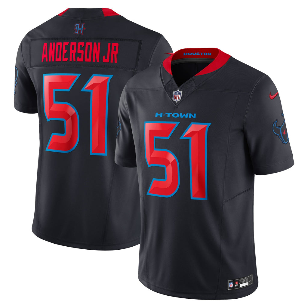 Houston Texans Will Anderson Jr. Navy 2nd Alternate Vapor F.U.S.E. Limited Jersey