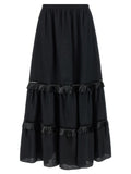 Kiton Women Fringed Skirt