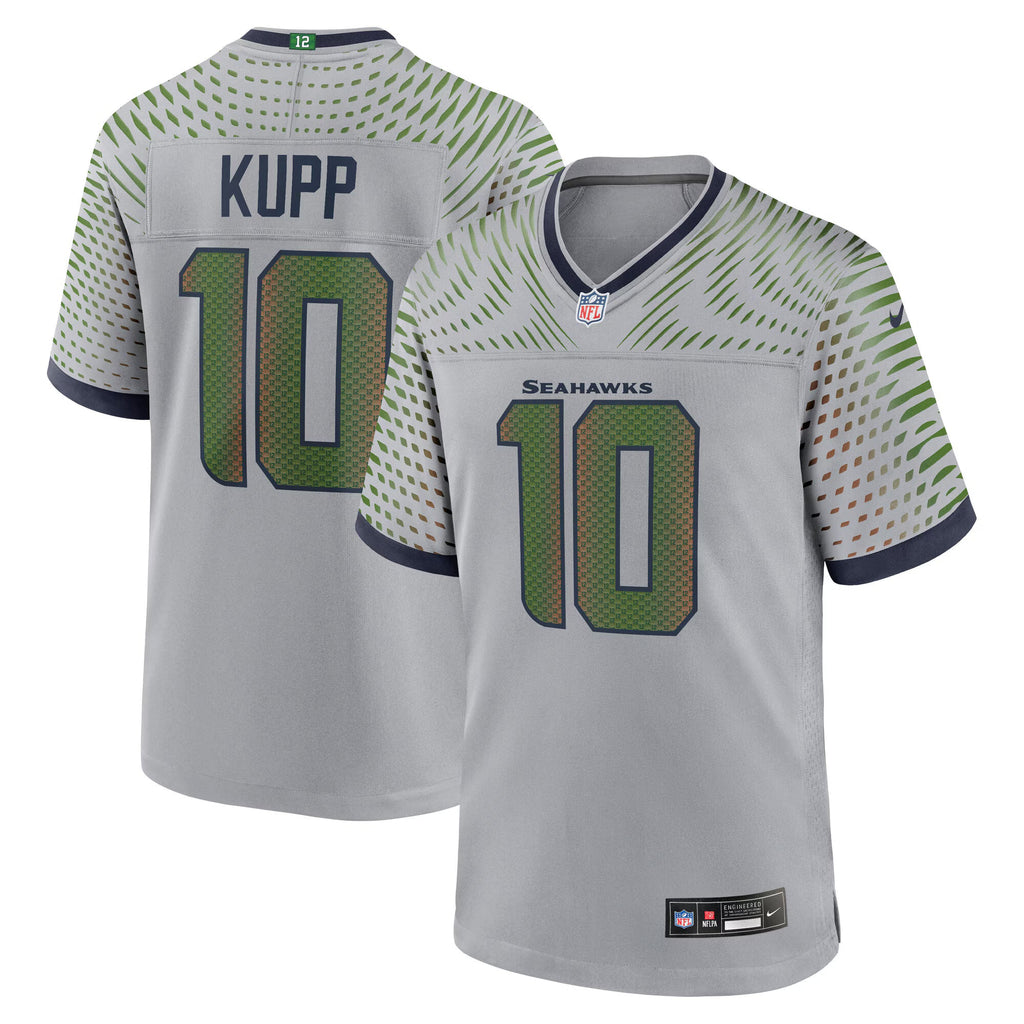 Seattle Seahawks Cooper Kupp Wolf Gray 2025 Rivalries Collection Game Jersey