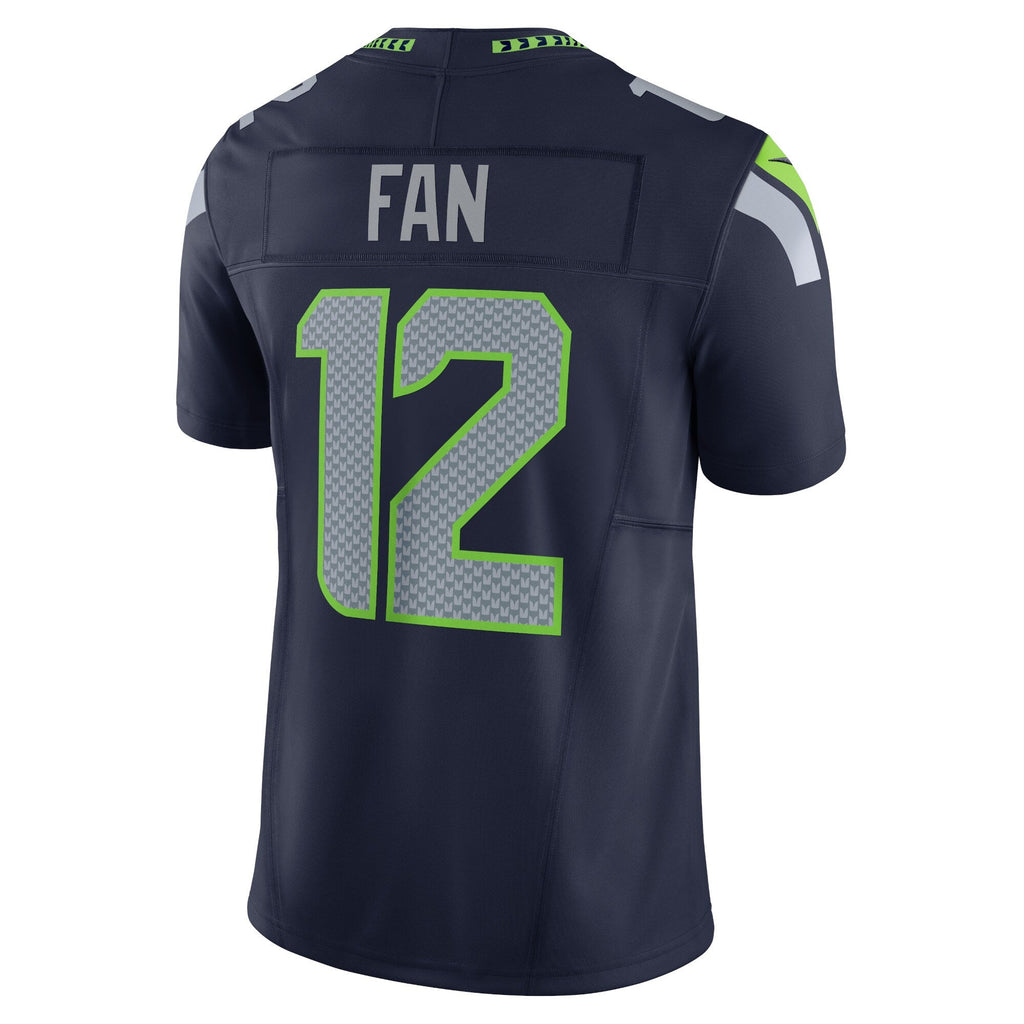 Seattle Seahawks 12s Navy Vapor F.U.S.E. Limited Jersey