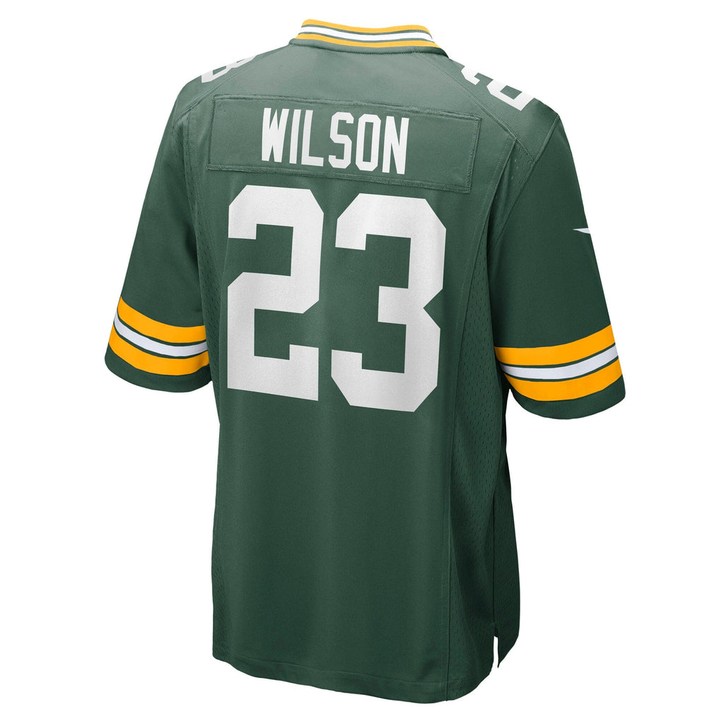 Green Bay Packers Emanuel Wilson Green Team Game Jersey