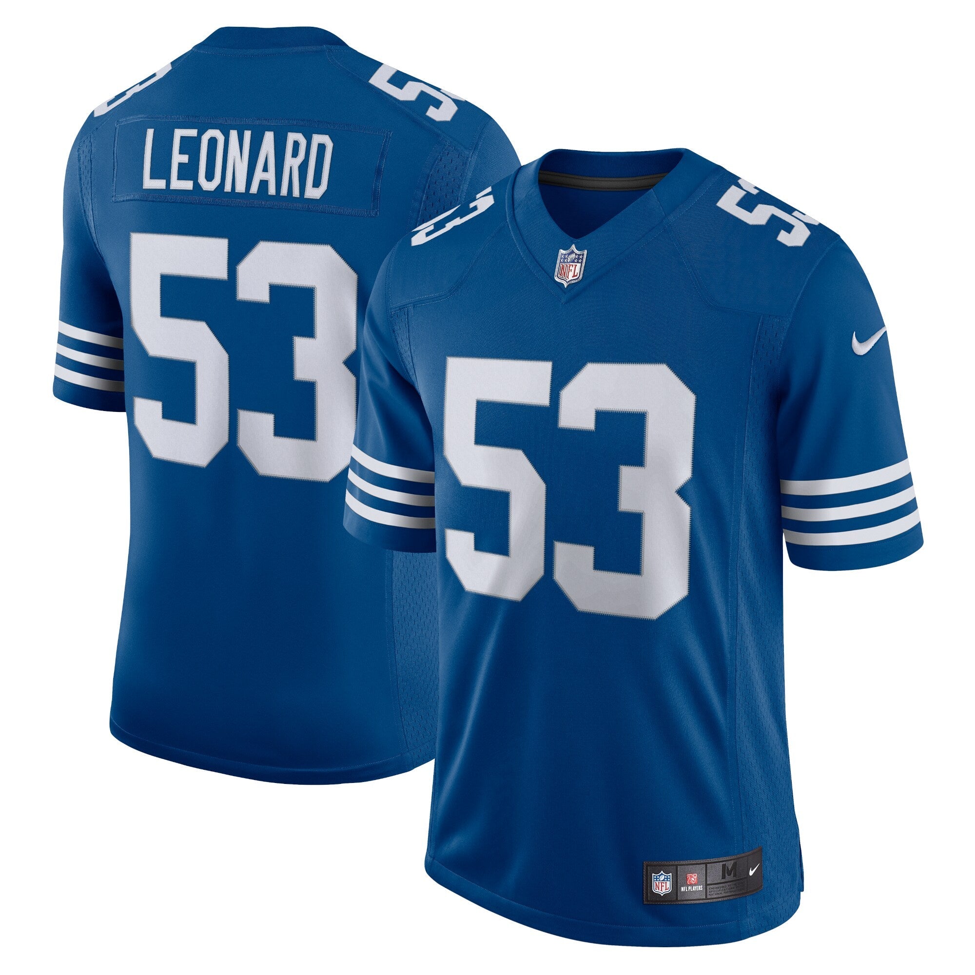 Indianapolis Colts Darius Leonard Royal Alternate Vapor Limited Jersey