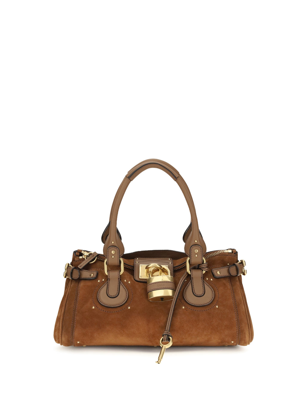 Chloé Women Paddington Suede Handbag
