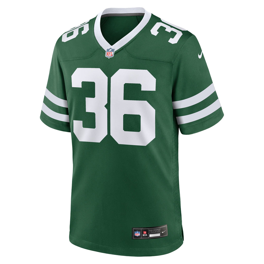 New York Jets Khalil Herbert Legacy Green Team Game Jersey