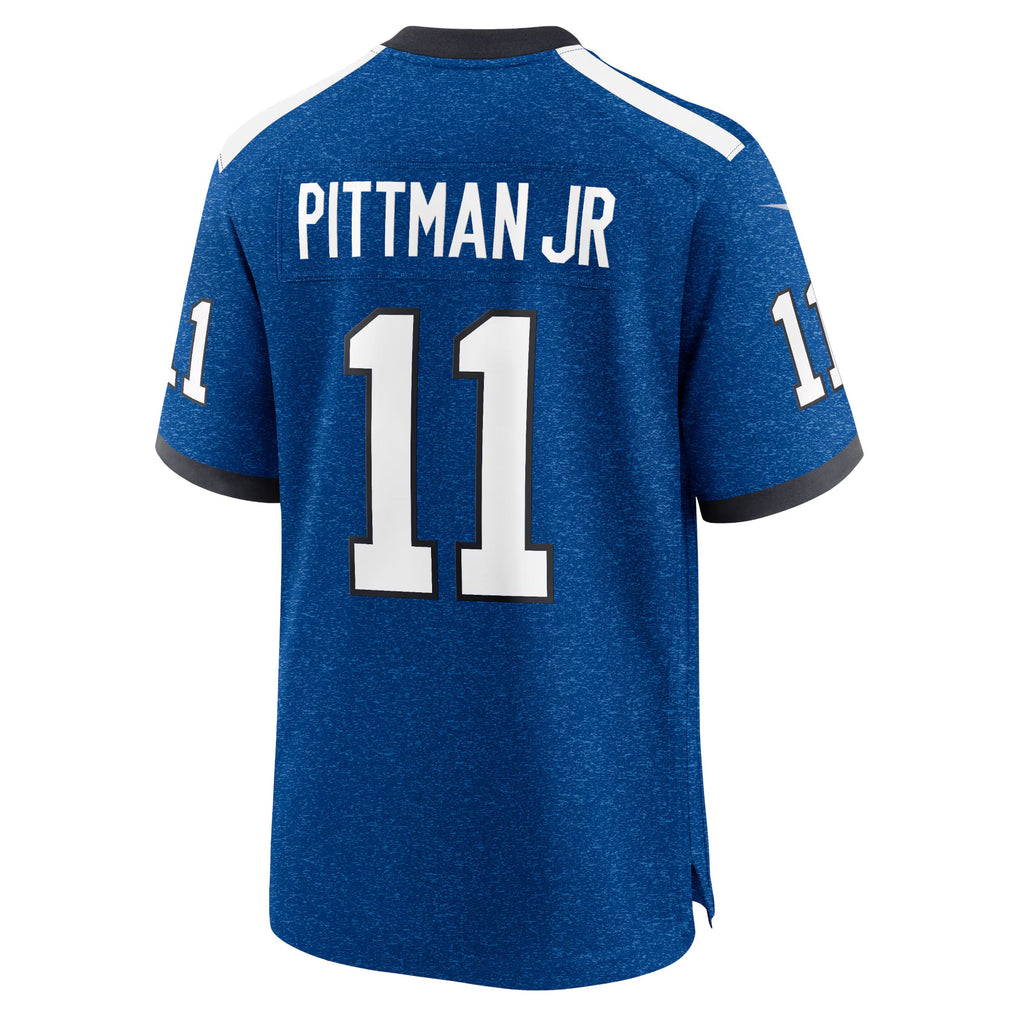 Indiana Nights Indianapolis Colts Michael Pittman Jr. Blue Alternate Game Jersey