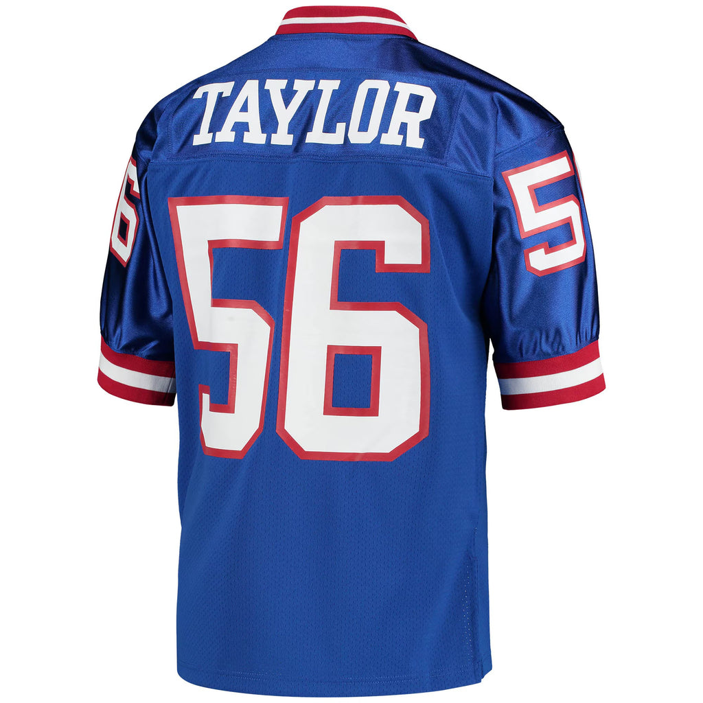 New York Giants 1990 Lawrence Taylor Mitchell & Ness Royal Authentic Throwback Retired Player Jersey