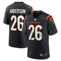 Cincinnati Bengals Tycen Anderson Black Game Player Jersey