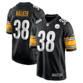 Pittsburgh Steelers Mykal Walker Black Team Game Jersey
