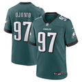 Philadelphia Eagles Moro Ojomo Midnight Green Team Game Jersey