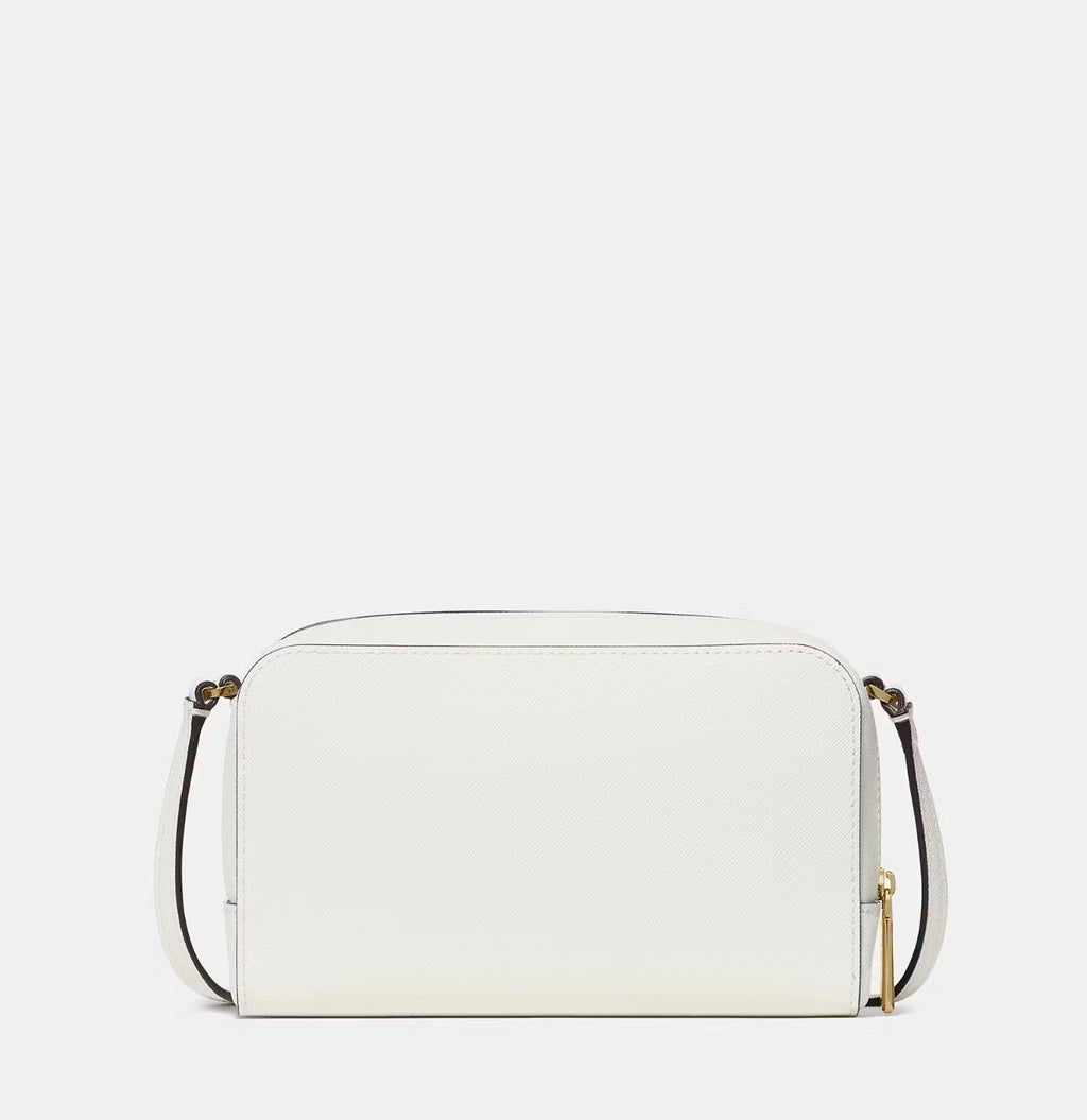 NWT Kate Spade  Staci Dual Zip Around Mini Crossbody In Meringue