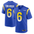 Los Angeles Rams Tre'Vius Hodges-Tomlinson Royal Team Game Jersey