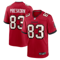 Tampa Bay Buccaneers Caden Prieskorn Red Team Game Jersey