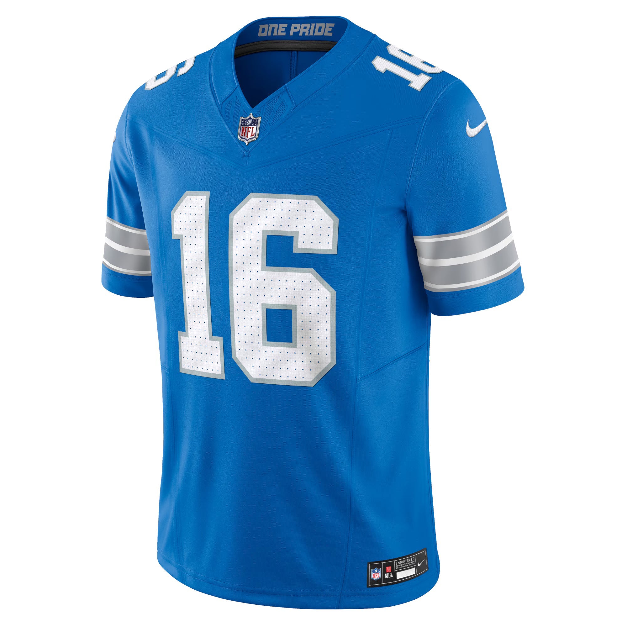 Detroit Lions Jared Goff Blue Vapor F.U.S.E. Limited Jersey
