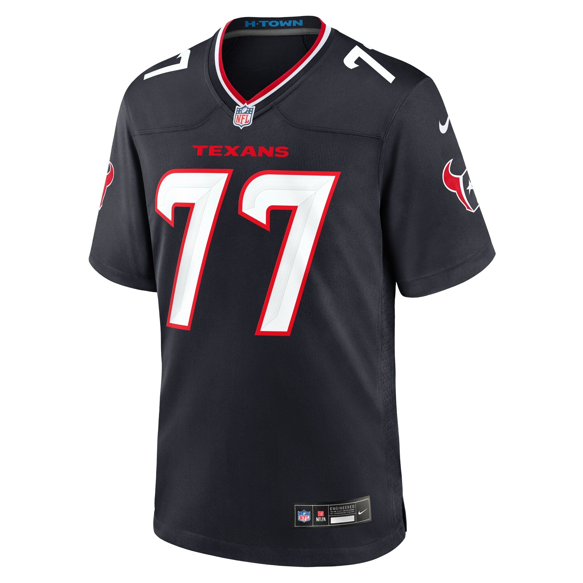 Houston Texans LaDarius Henderson Navy Game Jersey