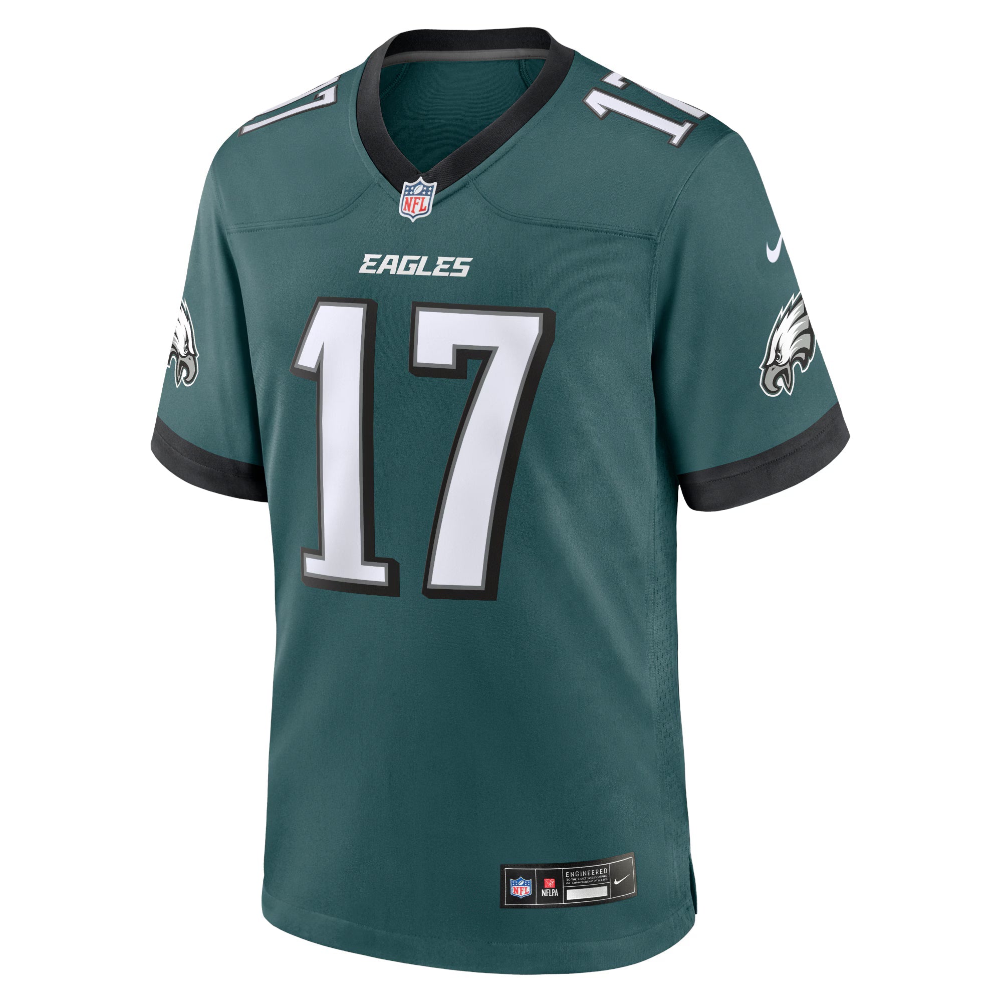 Philadelphia Eagles Nakobe Dean Midnight Green Team Game Jersey