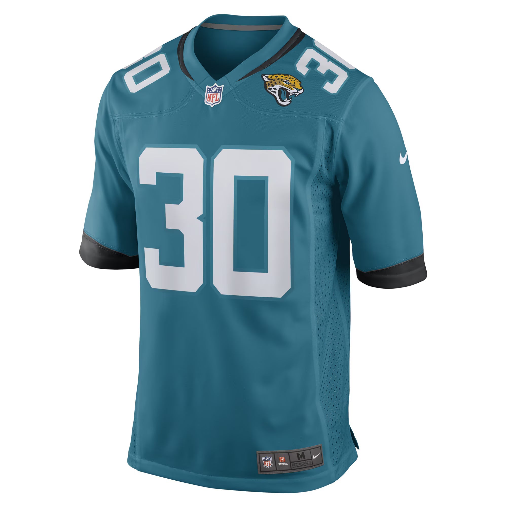 Jacksonville Jaguars Montaric Brown Teal Game Player Jersey