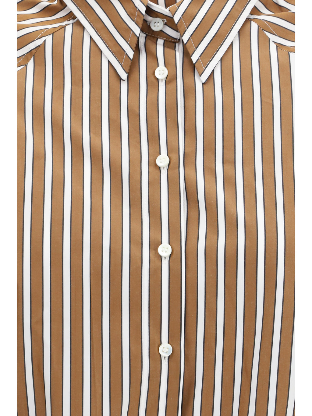 Brunello Cucinelli Women Shadow Stripe Poplin Shirt