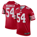 San Francisco 49ers Fred Warner Scarlet Legend Player Performance Top
