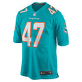 Miami Dolphins Cam Brown Aqua Game Jersey