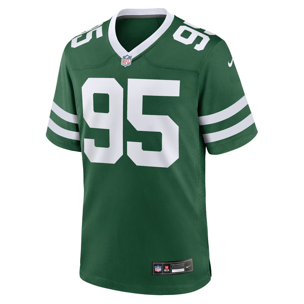 New York Jets Quinnen Williams Legacy Green Game Jersey