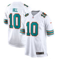 Miami Dolphins Tyreek Hill White Alternate Game Jersey