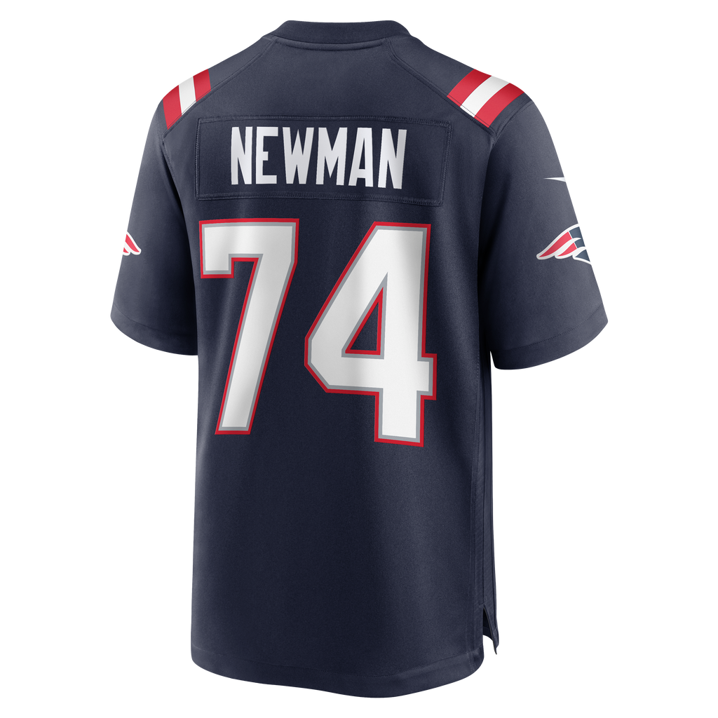 New England Patriots Royce Newman Navy Team Game Jersey