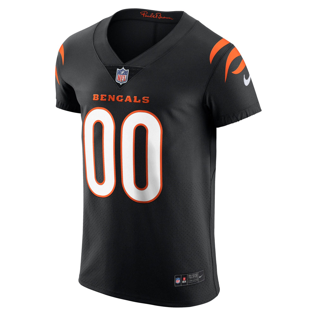 Cincinnati Bengals Black Vapor Elite Custom Jersey